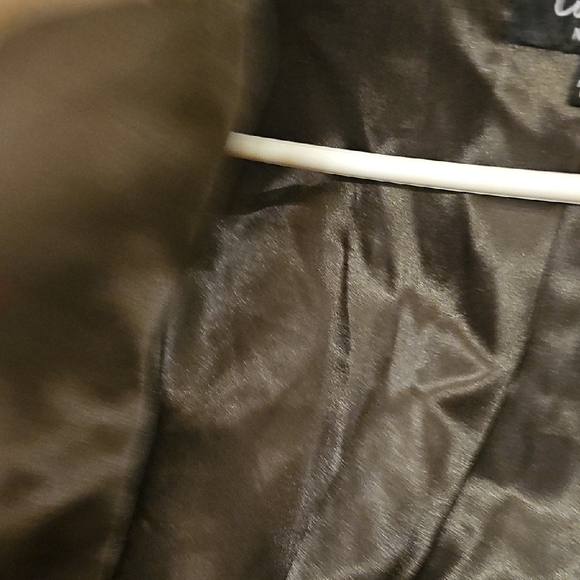 Womens CoffeeShop Leopard Print Faux Fur Jacket - Brown and Cream Large NWT - Picture 7 of 9